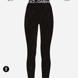 Dolce & Gabbana Logo leggings